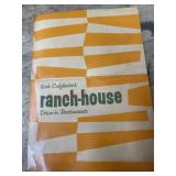 Old Ranch House menu