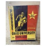 Oct. 7, 1933 Purdue University and Ohio