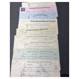 10- early 1900,s Railroad companies bill heads
