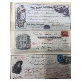 1866, 1899 and 1879 bank notes