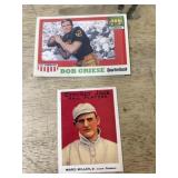 Cracker jack ball card and Bob Griese ball card