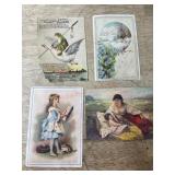 4- Post cards with company advertisiing