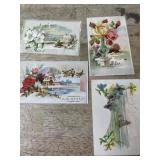 4- Post cards with company advertisiing