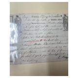 1833 marble Grave stone order