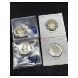 4- 1990 S- 1994 S PROOF WASHINGTON QUARTERS