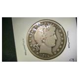 1915S  BARBER HALF DOLLAR
