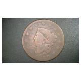 1820 CORONET HEAD LARGE CENT
