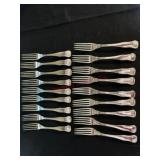 18 HEAVY  KIRK & SONS STEERLING SILVER DINNER