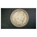 1915D  BARBER HALF DOLLAR