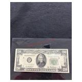 1950 B $20.00 BILL