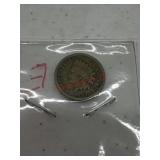 1863 Indian head penny
