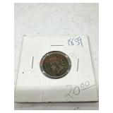 1859 Indian head penny