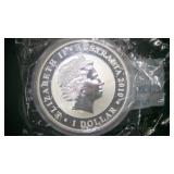 2010 AUSTRAILIA SILVER $1 KOALA SILVER DOLLAR