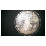 REPLICA 1933 SILVER TWEENTY DOLLAR COIN, REPLICA