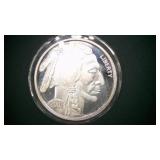 2002 1oz .999 Silver Buffalo Dollar