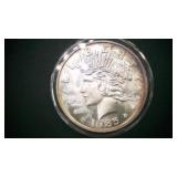 1985 SILVER DOLLAR, SILVER TRADE UNIT
