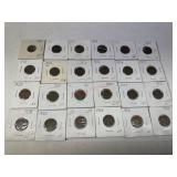 24-1920/1925/1926/1927/1928 pennies