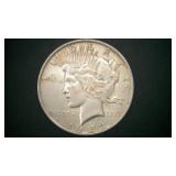 1923 PEACE SILVER DOLLAR