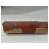 Roll of pennies labeled before 1940. We did not