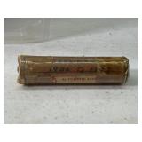 Roll of pennies labeled 1930-1939. We did not