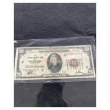 1929 $20 BILL, PHILADELPHIA