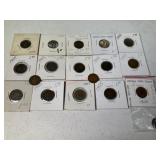 18-1905 Indian head pennies