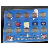 1999 COMMEMORATIVE STATE QUARTER SET