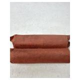 2 rolls of wheat Pennies