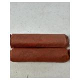 2 rolls of wheat Pennies