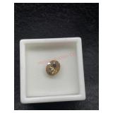 3.95CT CHAMPAGNE DIAMOND GOLDEN CANDLELIGHT,