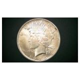 1925 PEACE SILVER DOLLAR