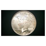 1923 PEACE SILVER DOLLAR