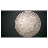 1882 O MORGAN SILVER DOLLAR