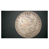 1890 O MORGAN SILVER DOLLAR