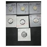 1961, 1960, 1956, 3-1969 S, 1968 S ROOSEVLET