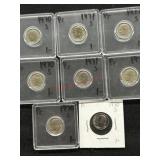 8 ROOSEVELT PROOFS FROM THE 1970