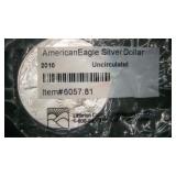 2010 Silver American Eagle - 1 Troy Ounce, .999