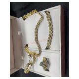 1.00 CTW GOLD OVER SILVER RETAIL $799.00