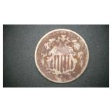 1868 SHIELD NICKLE