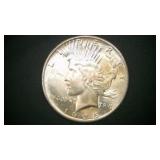 1925 PEACE SILVER DOLLAR