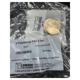 6-2007 presidential dollars, uncirculated