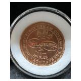 ANA Copper Medal U.S. Mint First Steam Coinage