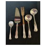 5  KIRK & SONS STEERLING SILVER SERVING PCS