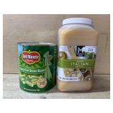 Green beans and Italian dressing