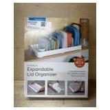 Store a lid expandable organizer