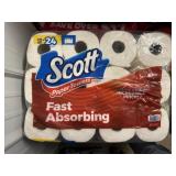 12 rolls Scott paper towels