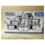 Viking cookware set. Appears to have most pieces