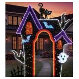 Pre lit 10ï¿½ haunted house