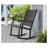 Painted porch rocker