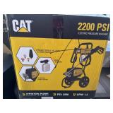 Cat 2200 psi electric pressure washer